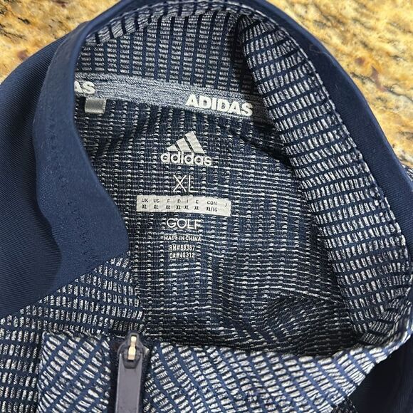 Adidas Performance Golf Womens Half Zip Knit Sweatshirt Jacket Pullover Size XL - Picture 8 of 11